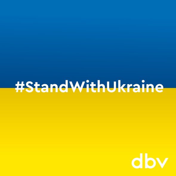 Ukrainische Flage #StandwithUkraine